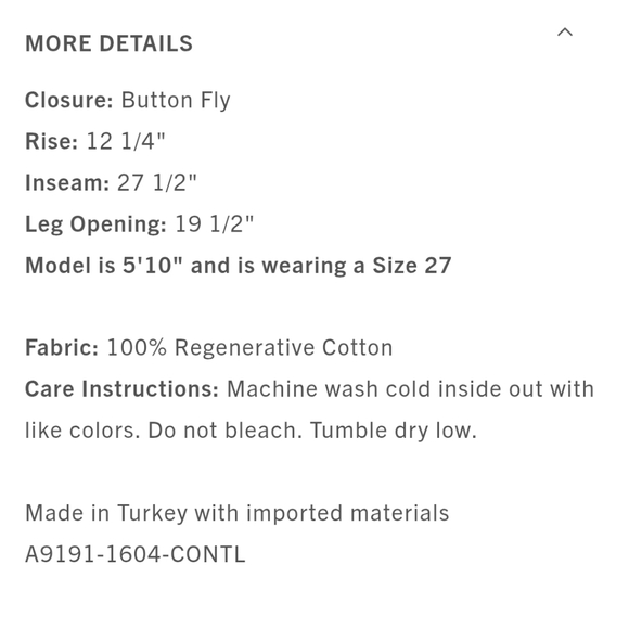 Agolde Ren In Control High Rise Wide Leg Denim Jeans A9191-1604 - Picture 15 of 15